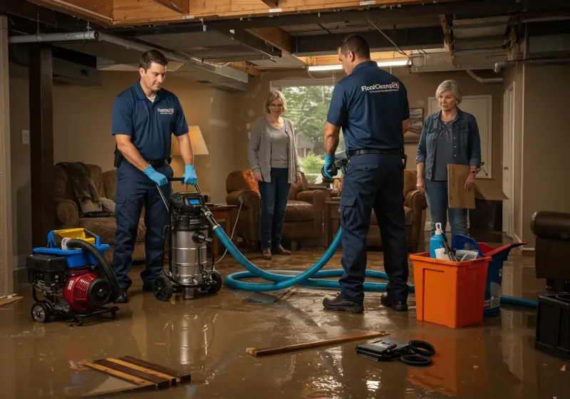 Basement Water Extraction and Removal Techniques process in Wilsonville, AL